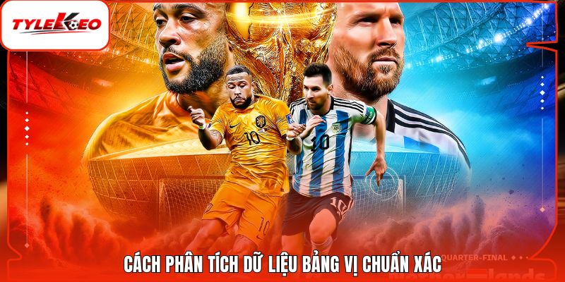 Cách phân tích dữ liệu bảng vị chuẩn xác