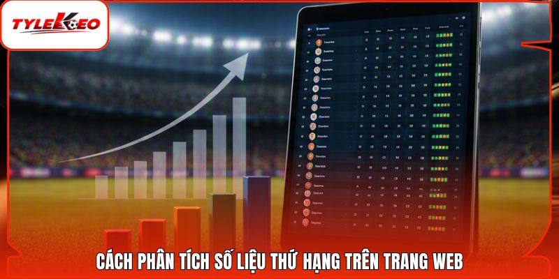Cách phân tích số liệu thứ hạng trên trang web