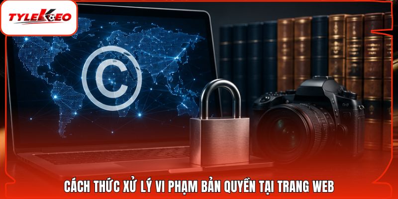 Cách thức xử lý vi phạm bản quyền tại trang web